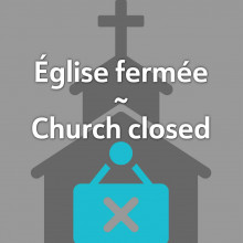 église fermée