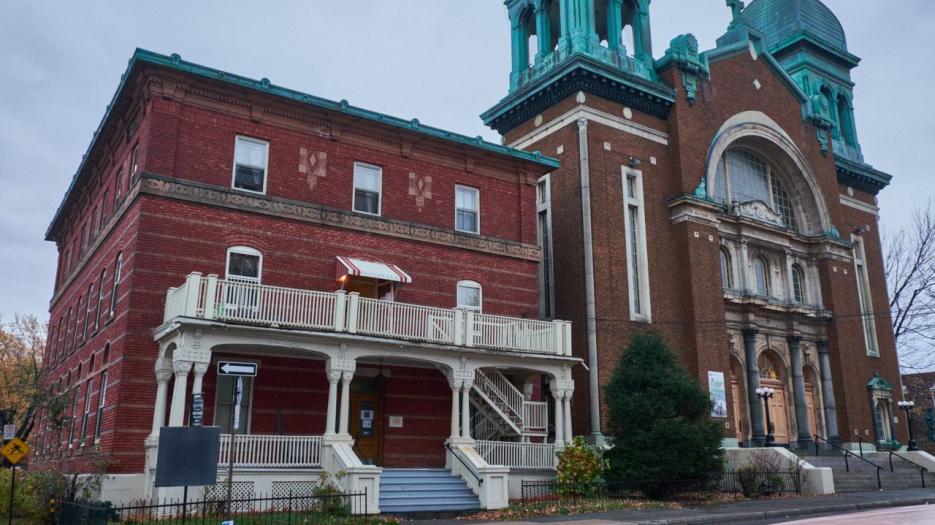 The shelter is located in the rectory of Notre-Dame-des-Victoires Parish. (Photo: Richard Maltais)