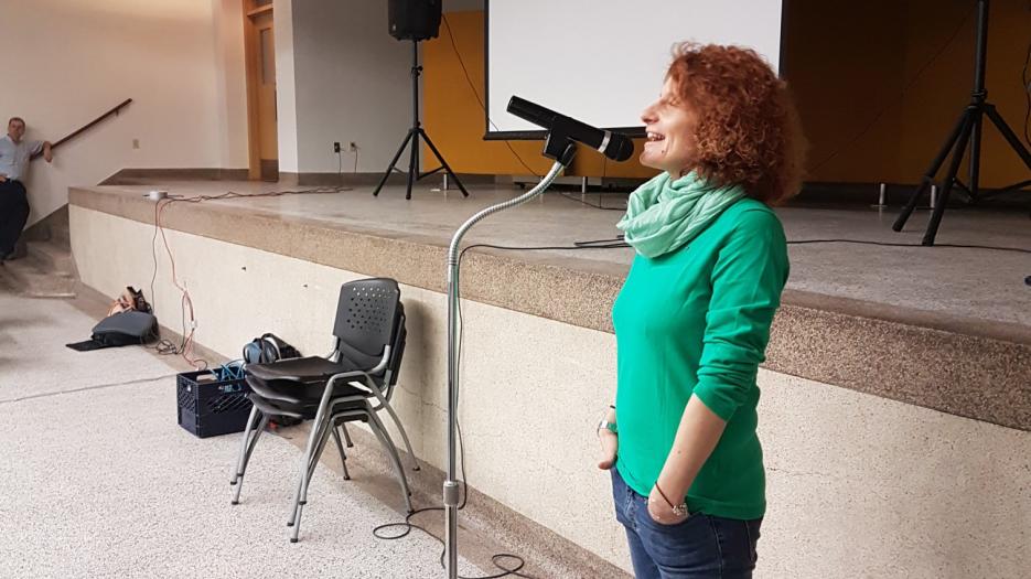 Well known by all the families, Alessandra Santopadre shared three testimonies. 