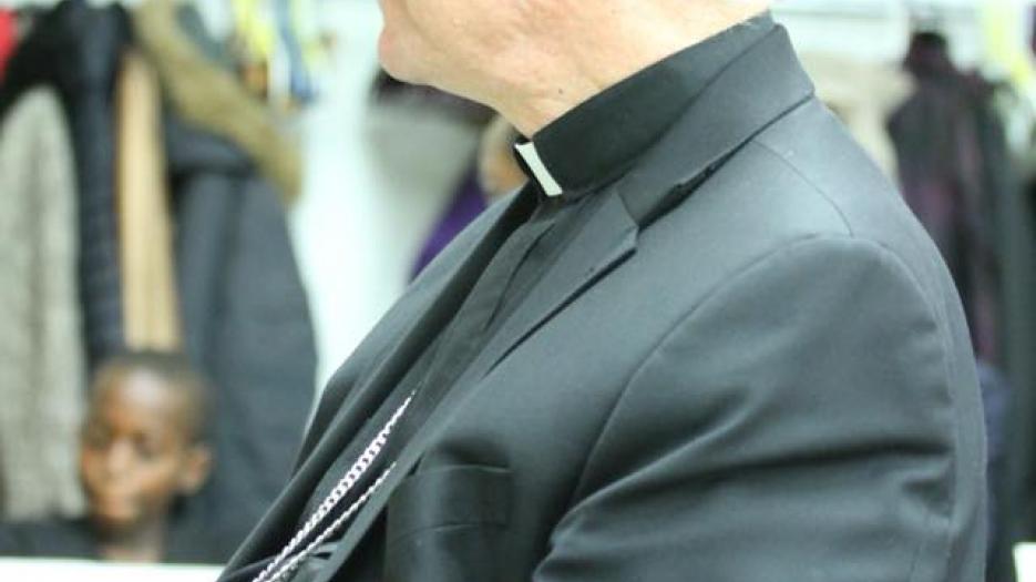 Msgr. Lépine listened carefully to the testimonies.