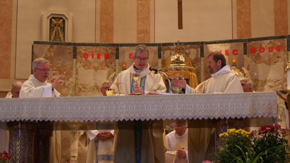 Consécration. (Photo : Brigitte Bédard)