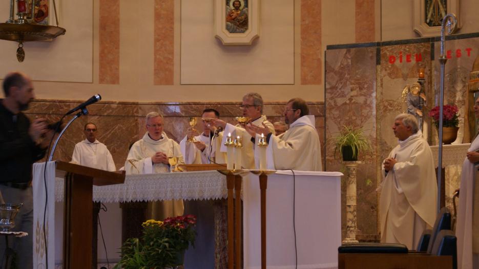 Consécration. (Photo : Brigitte Bédard)