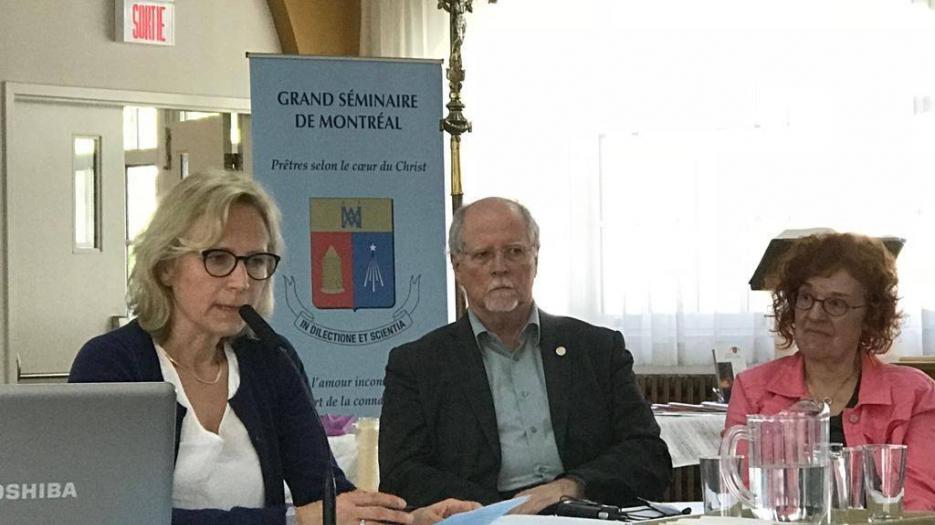 Différents intervenants ont pris la parole durant ce colloque qui s'est déroulé sur 3 jours! (Photo : Alesandra Santopadre) 