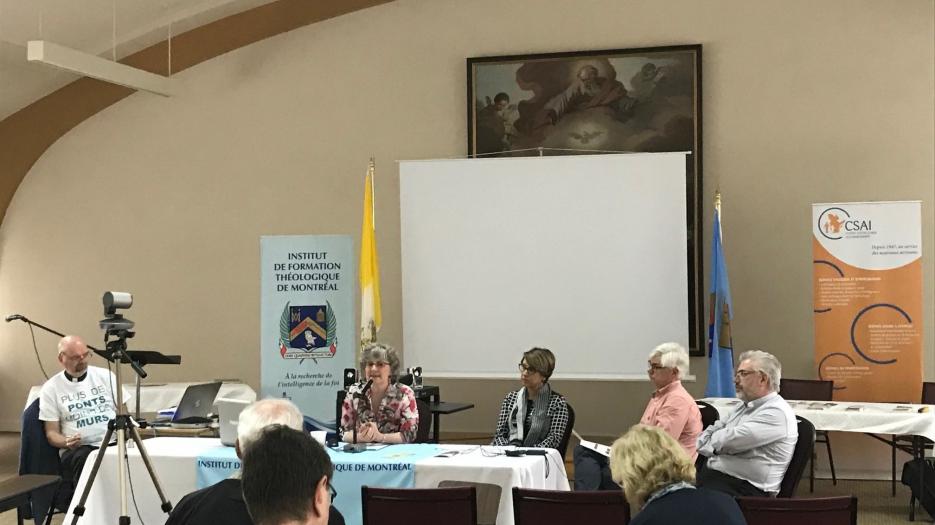 Différents intervenants ont pris la parole durant ce colloque qui s'est déroulé sur 3 jours! (Photo : Alesandra Santopadre) 