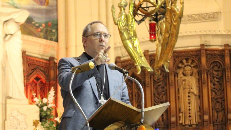 Mgr Alain Faubert : « Il faut aller chercher le feu et attacher notre wagon missionnaire à la grande locomotive qu'est Dieu. »