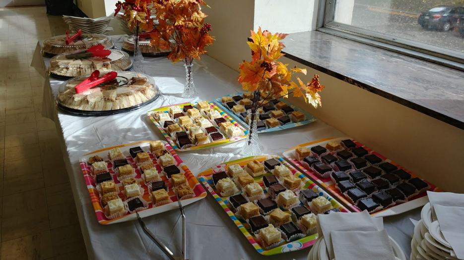 A light meal for all to share.