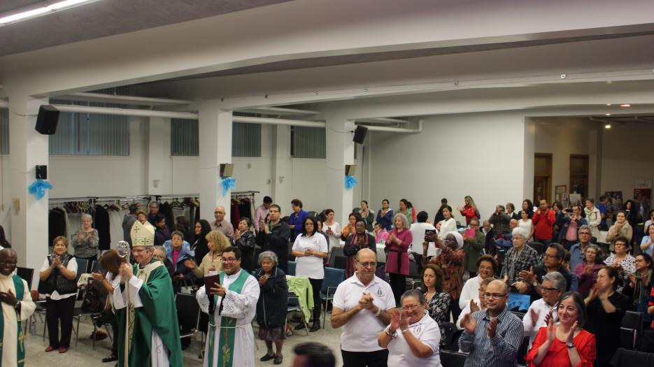 En mission avec Marie (Photo : Isabelle de Chateauvieux) - © Église catholique à Montréal