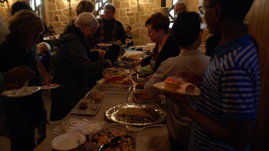 Bon appétit et à votre santé! (Photo : Brigitte Bédard)