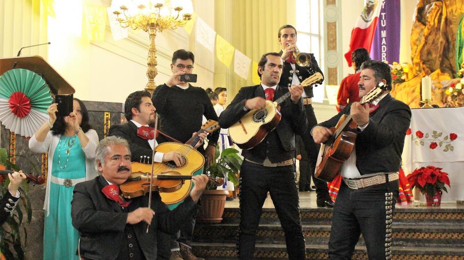 Mariachi Figueroa. (Photo : Isabelle de Chateauvieux)