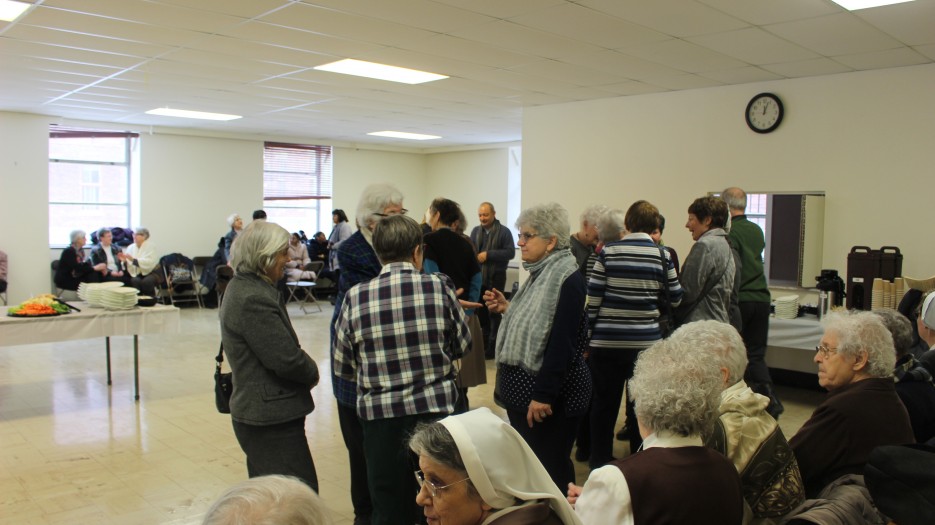 “Because of this day, we feel like we belong: we are grateful to the archdiocese.” - Sister Madeleine Rochette, c.n.d. (Photo: Isabelle de Chateauvieux)