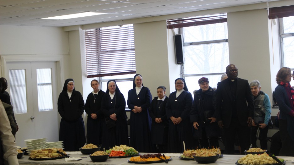 A beautiful celebration and a lovely time of sharing “to renew the Yes of our lives given”. - Sister Christine (Photo: Isabelle de Chateauvieux)