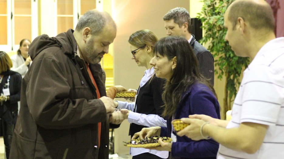 A cross and a gift from the Holy Spirit to each confirmand. (Photo: Isabelle de Chateauvieux)