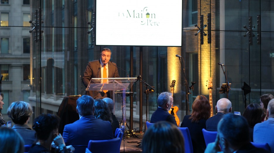 Me Louis-Martin Richer, Chairman of the Board, Maison du Père’s Foundation: “Your extreme generosity is what motivates us to pursue our mission.”