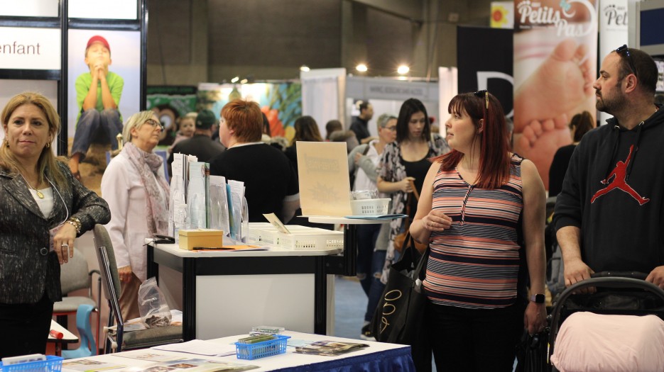 A successful stand! (Photo: Isabelle de Chateauvieux)