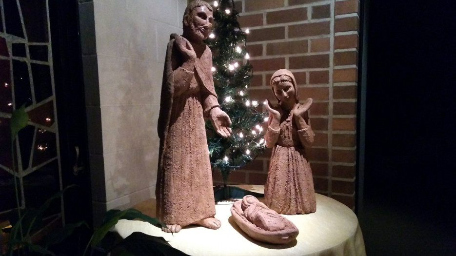 Nativity scenes at Centre Leunis