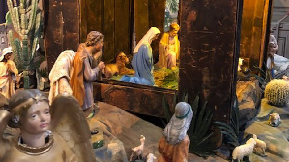 Crèche de la Chapelle Notre-Dame-de-Lourdes