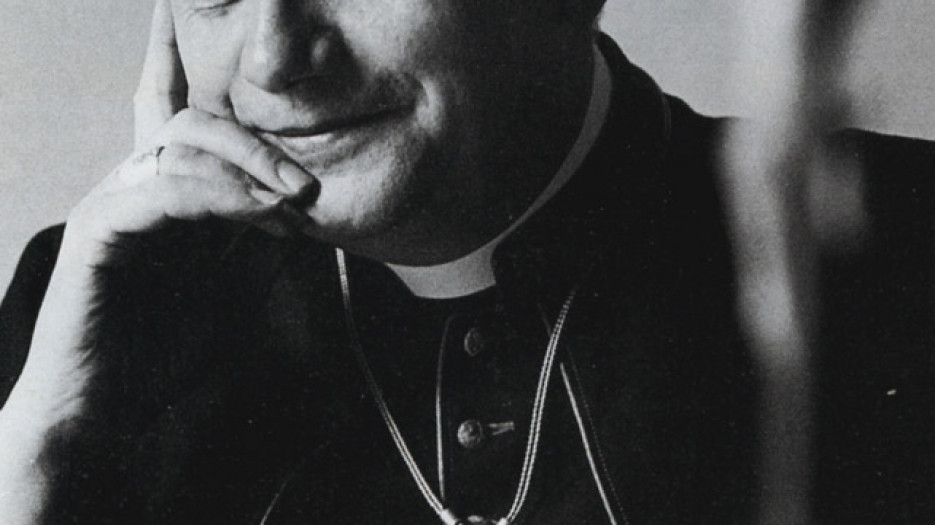 Le cardinal dans son étude dépeint par J.H. Darchinger (29-9-1986)