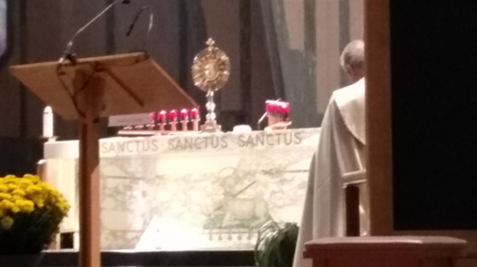 Pèlerinage avec Mgr Lépine à Notre-Dame-du-Cap