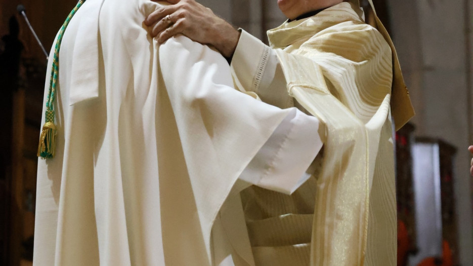 Bishop Alain Faubert Installed as Bishop of Valleyfield
