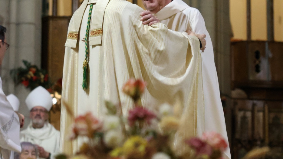 Bishop Alain Faubert Installed as Bishop of Valleyfield