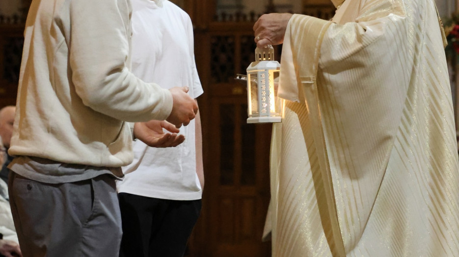 Mgr Alain Faubert a été installé du diocèse de Valleyfield