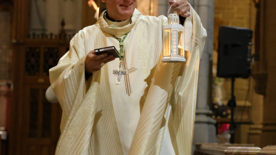 Mgr Alain Faubert a été installé du diocèse de Valleyfield