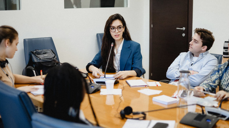 Sally Yasmine took part in the International Youth Advisory Body’s second gathering in Rome